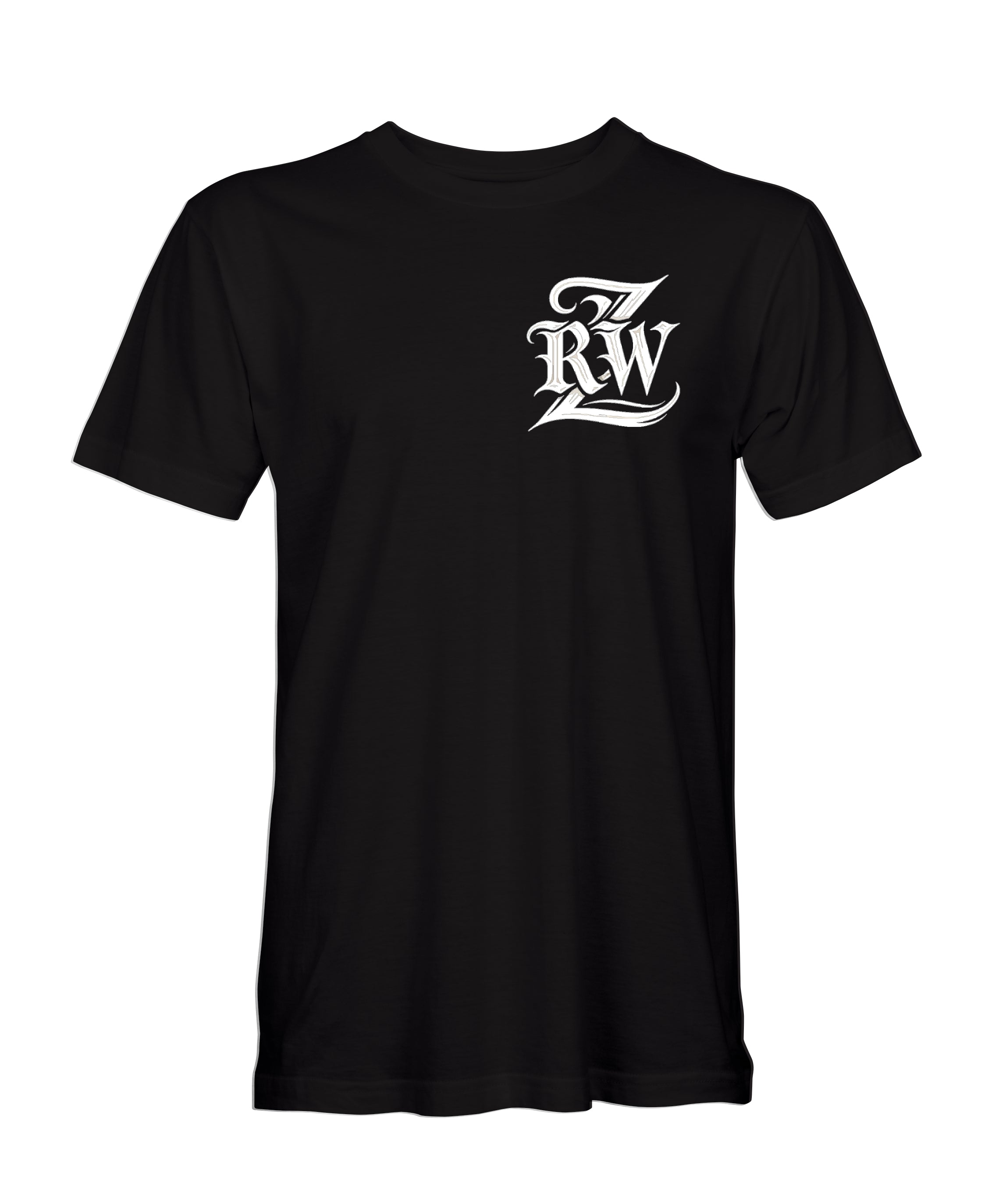 Rock Warriorz Front Back and Sleeve logo