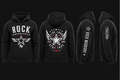 Rock Warriorz Hoodie Live Loud Stay True