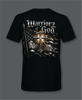 Warriorz of God Front and Back Logo Black T-Shirt