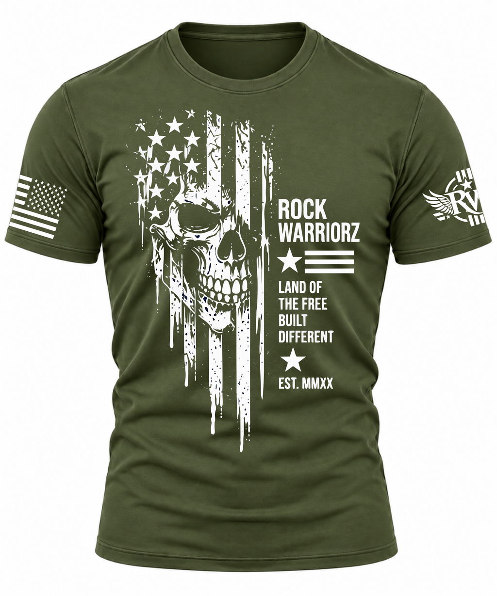Rock Warriorz Land of The Free Built Different