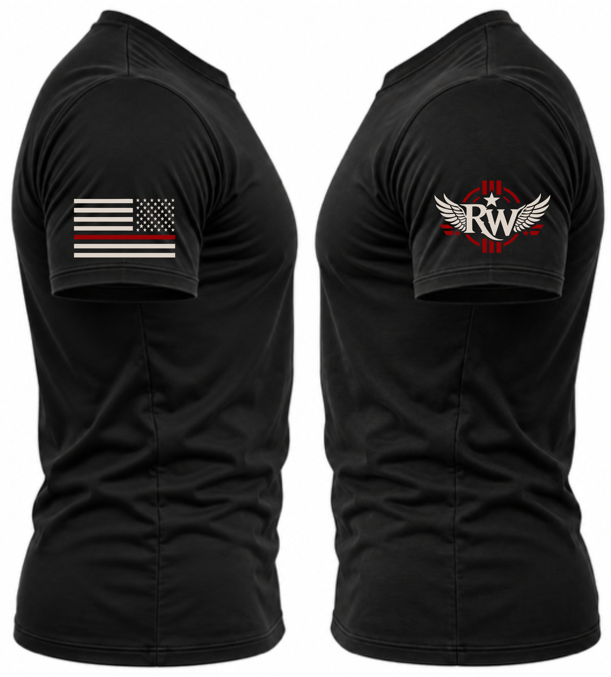 Rock Warriorz RW Flag Logo