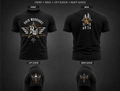Rock Warriorz Live Loud Front Back Both Sleeves T-Shirt