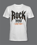 RW Rock Hard Live Fast White T-Shirt