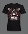 RW USA In God We Trust Front Logo T-Shirt