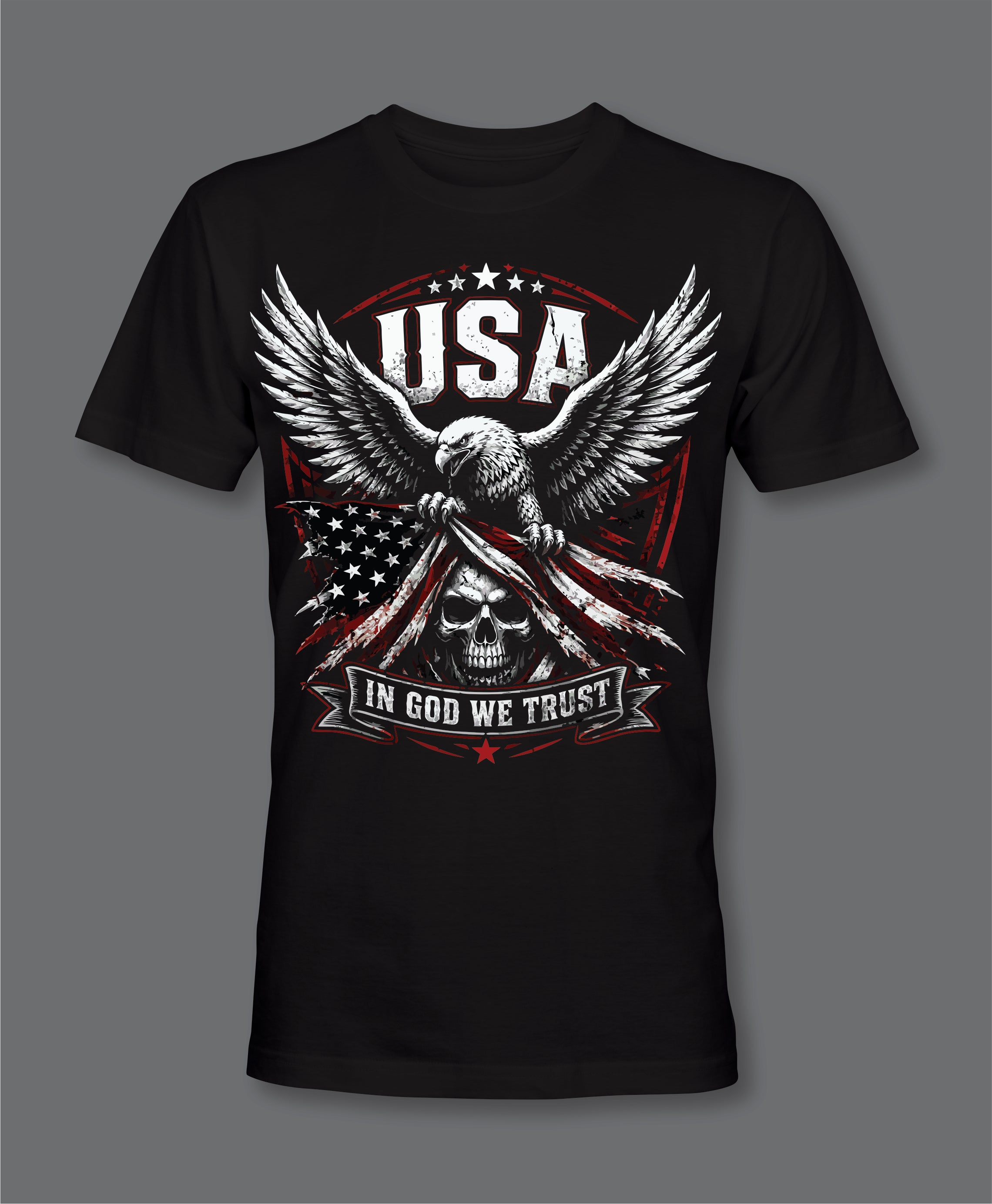 RW USA Front Logo T-Shirt