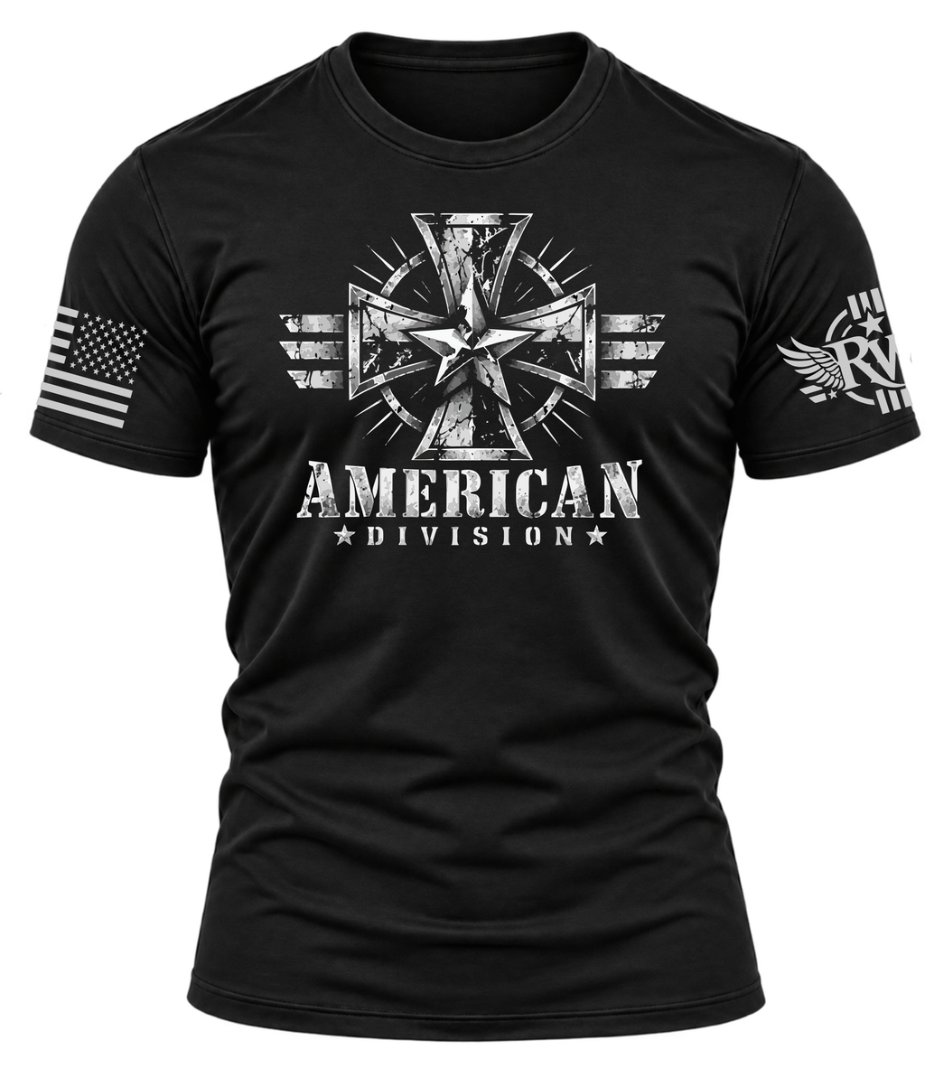 Rock Warriorz American Division Black T-Shirt