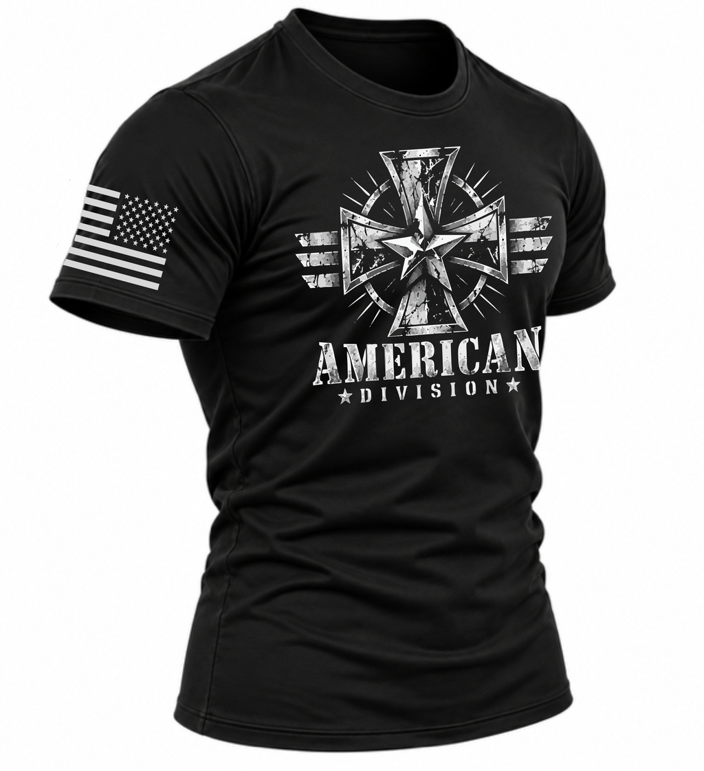 Rock Warriorz American Division Black T-Shirt
