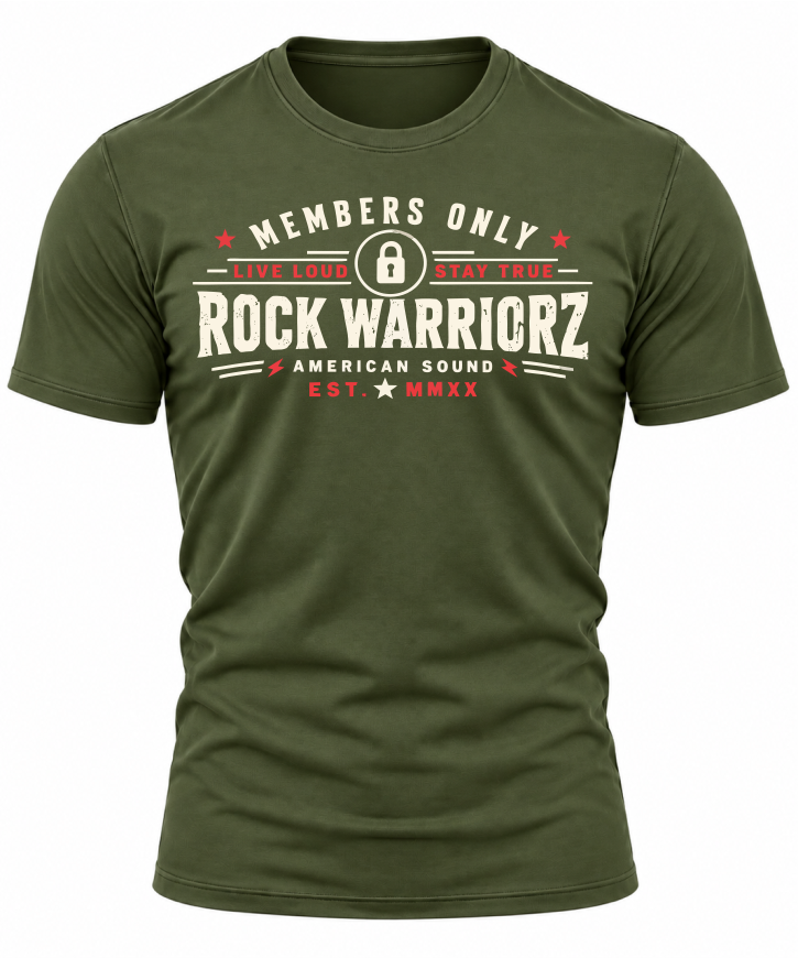 Rock Warriorz Members Only T-Shirt