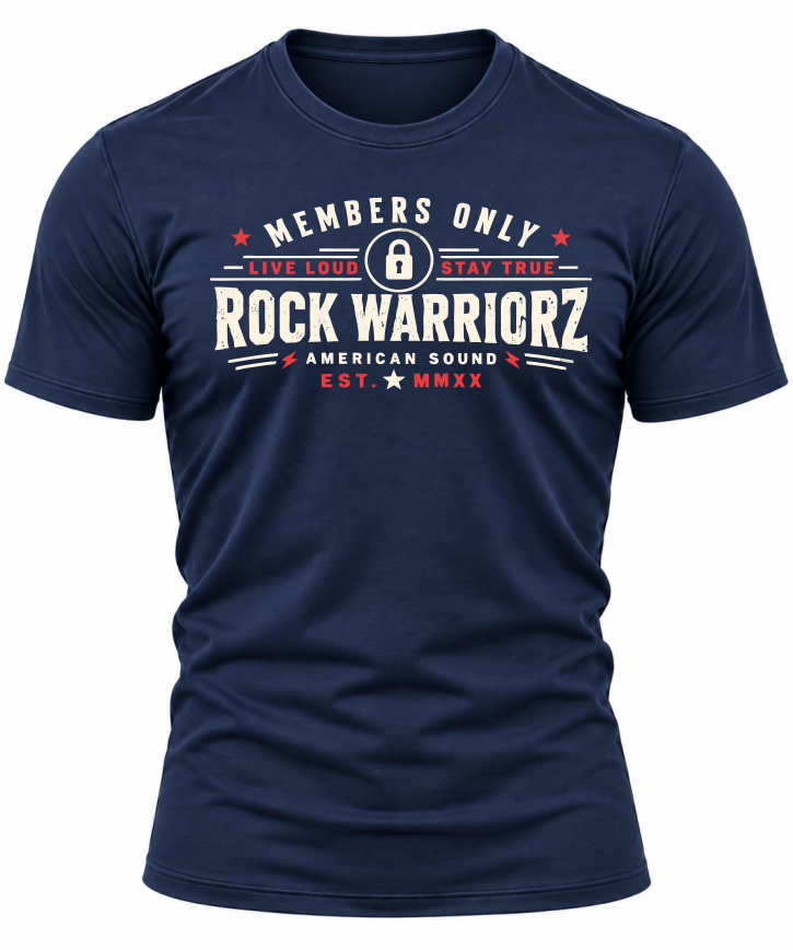 Rock Warriorz Members Only T-Shirt