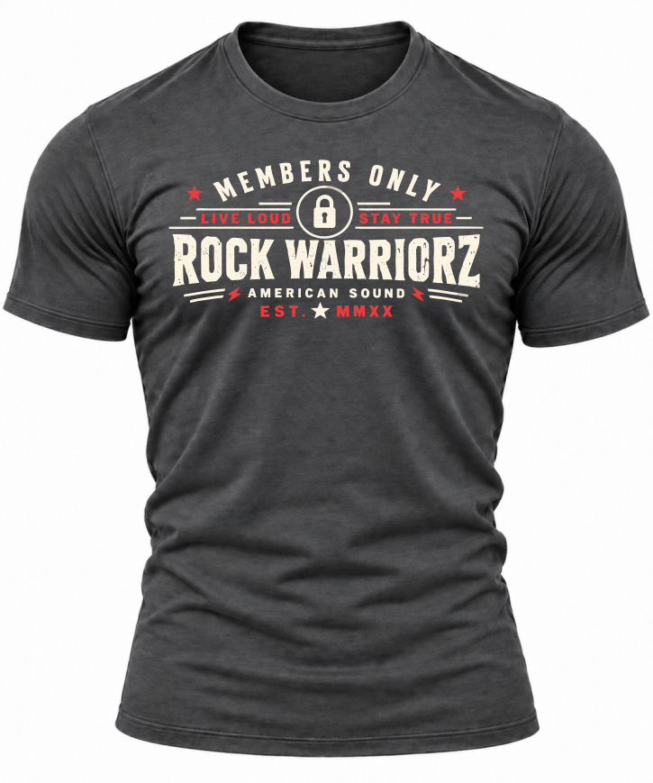 Rock Warriorz Members Only T-Shirt