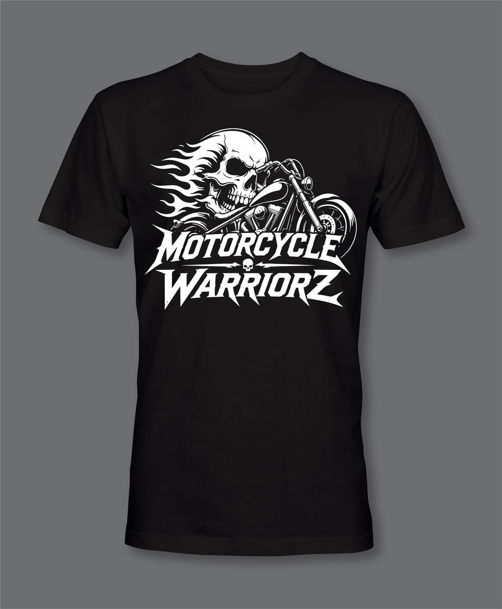 Motorcycle Warriorz Front and Back Yoke logos