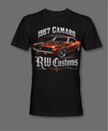 RW Customs 1967 Camaro Front Logo T-Shirt