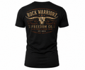 Rock Warriorz Freedom Company Signature Series Black T-Shirt