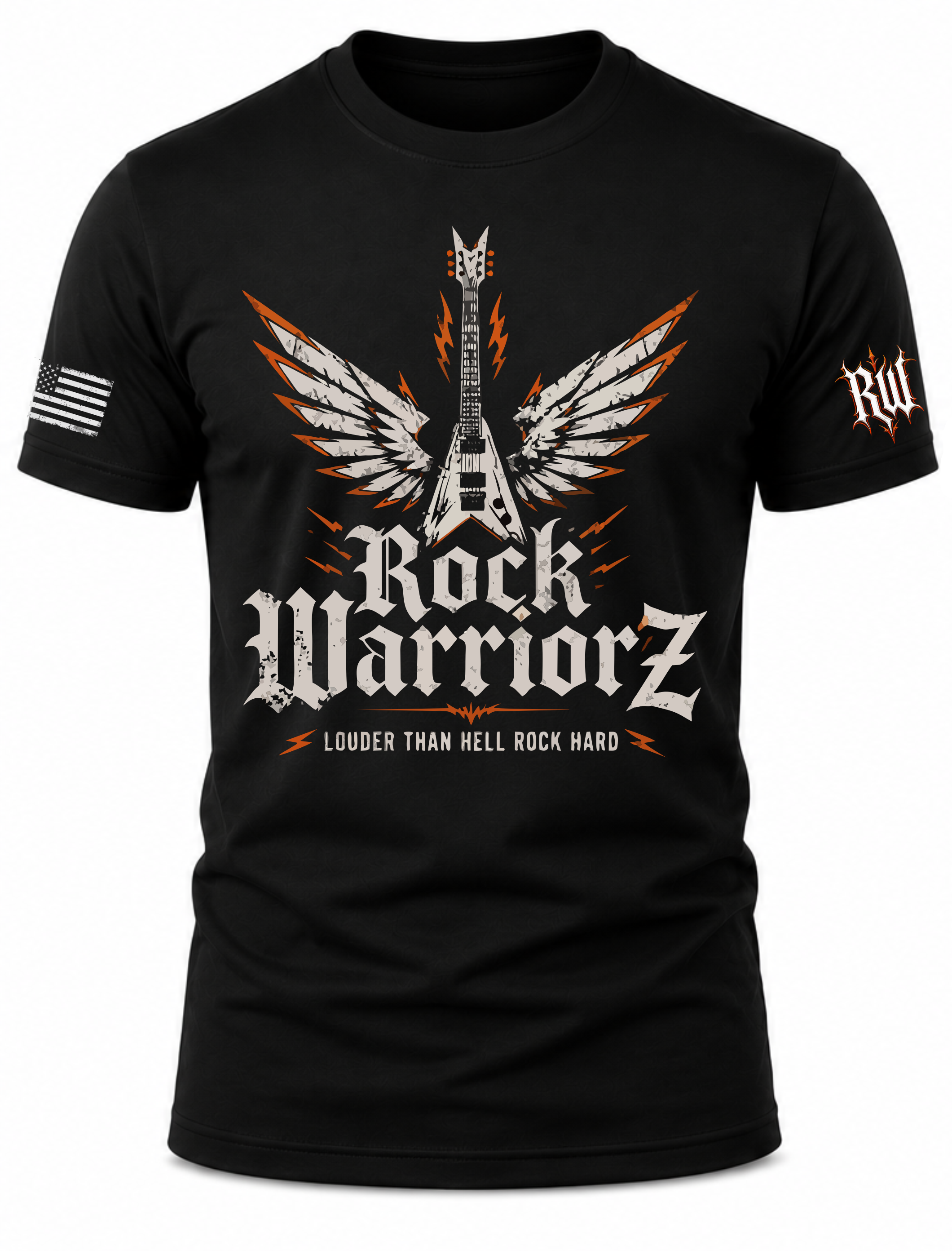 Rock Warriorz Guitar Wings T-Shirt