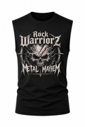 Rock Warriorz Metal Mayem Sleeveless T-Shirt