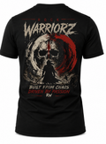Rock Warriorz Built from Chaos Driven by Passion Front and Back T-Shirt