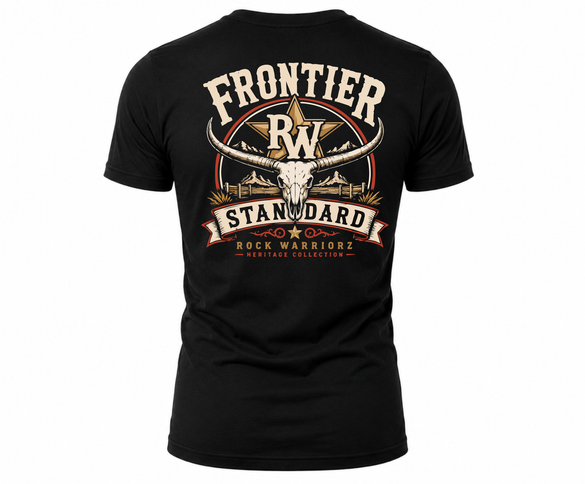 Rock Warriorz Frontier Black T- Shirt