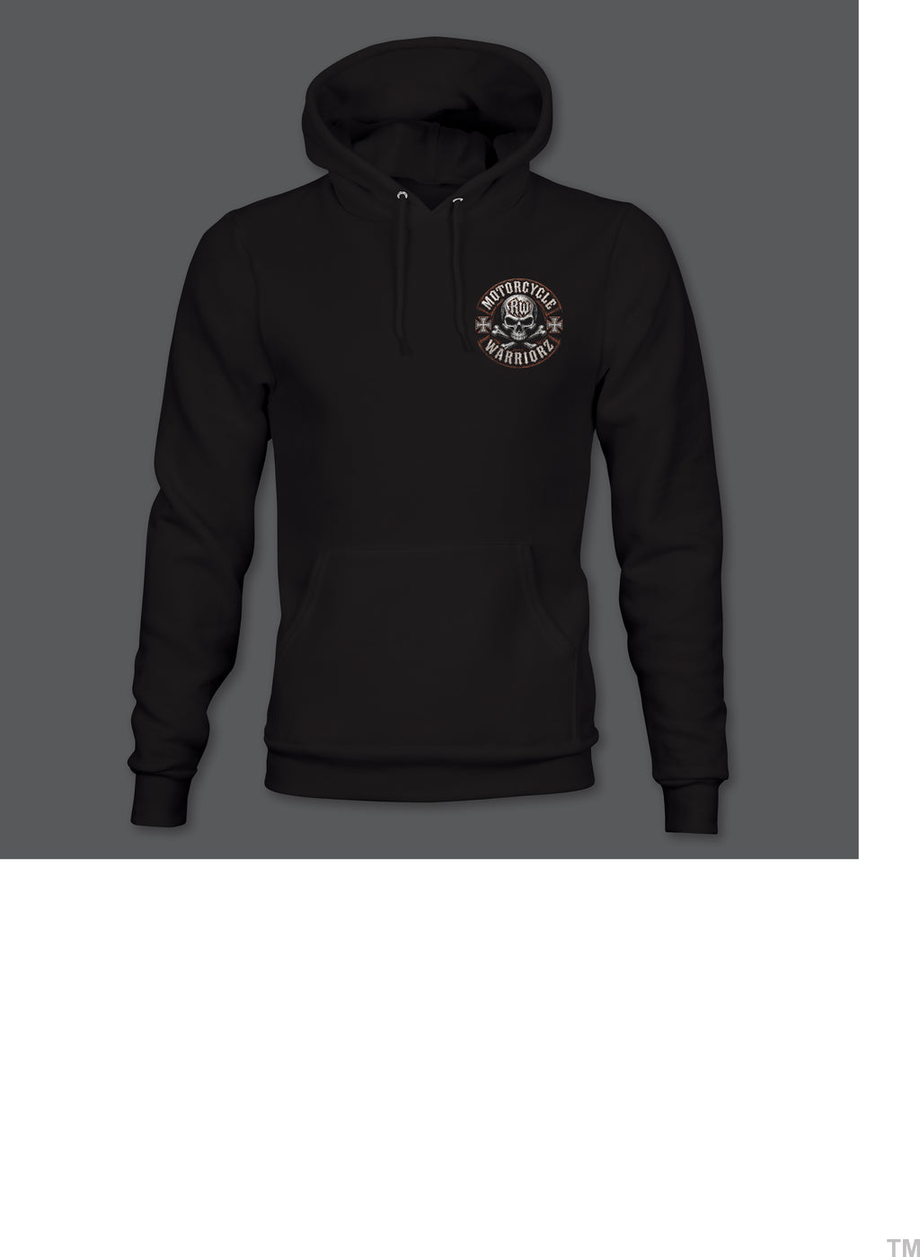 RW Live to Ride Hoodie Front Back Left Sleeve Logo