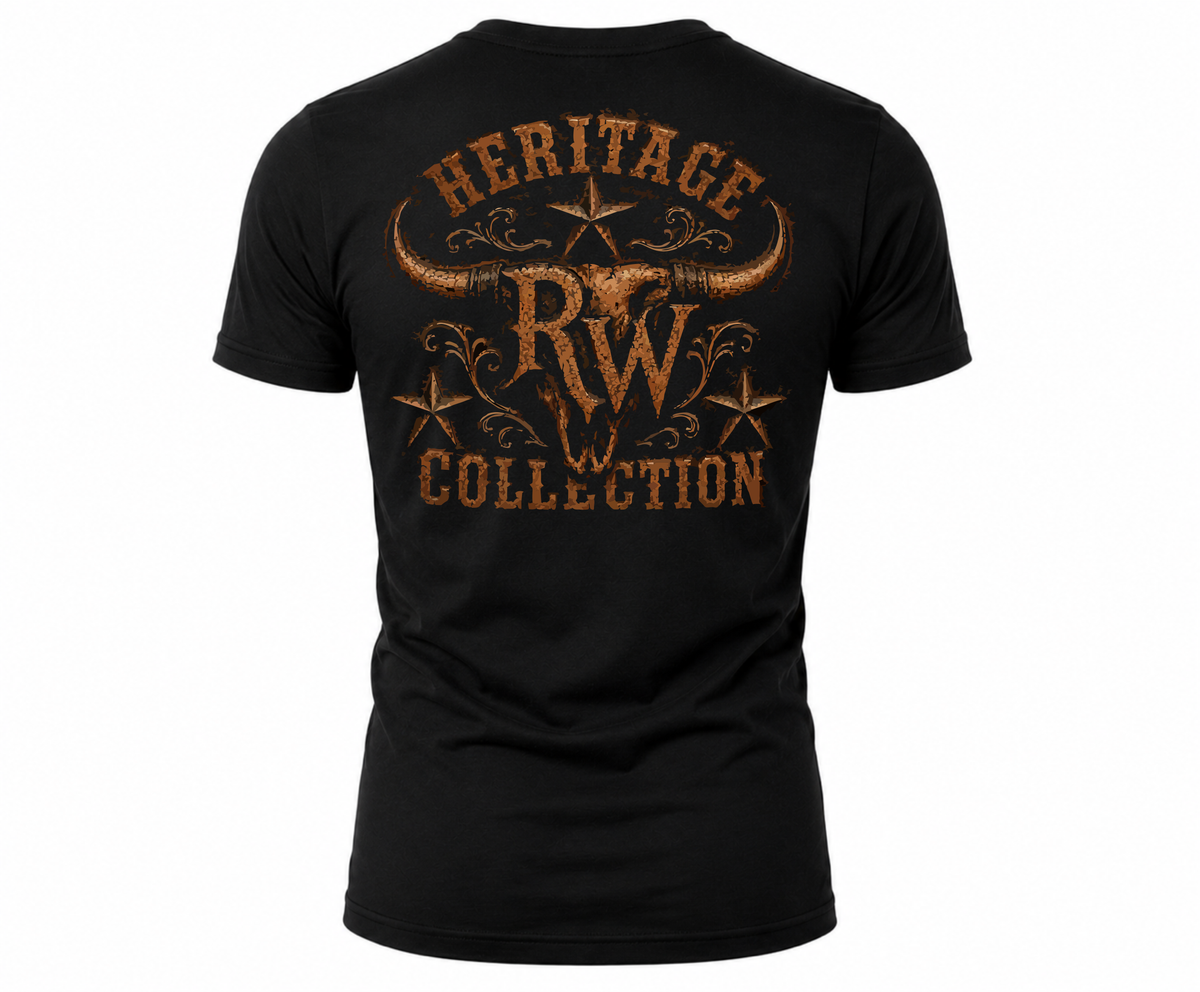 Rock Warriorz Heritage Collection Black T-Shirt