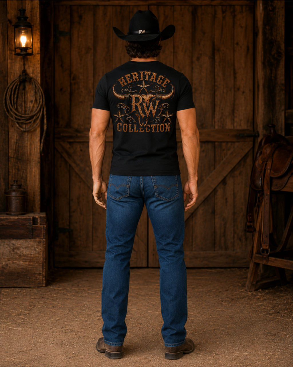 Rock Warriorz Heritage Collection Black T-Shirt