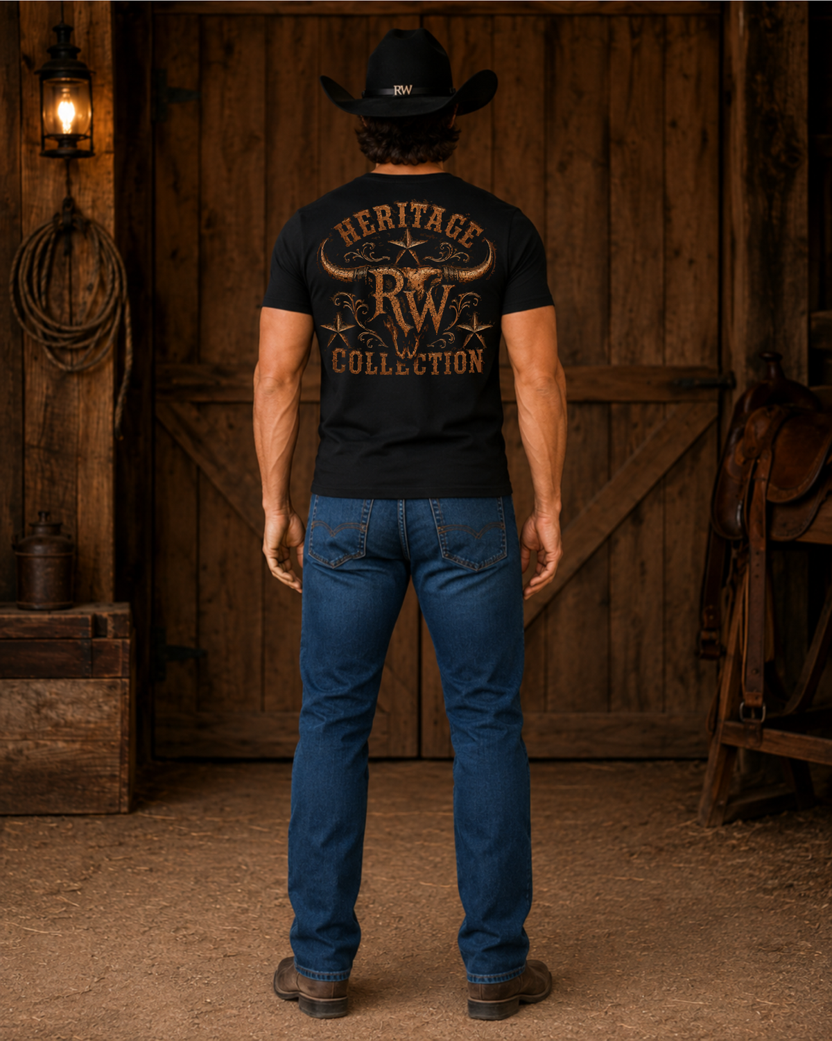 Rock Warriorz Heritage Collection Black T-Shirt