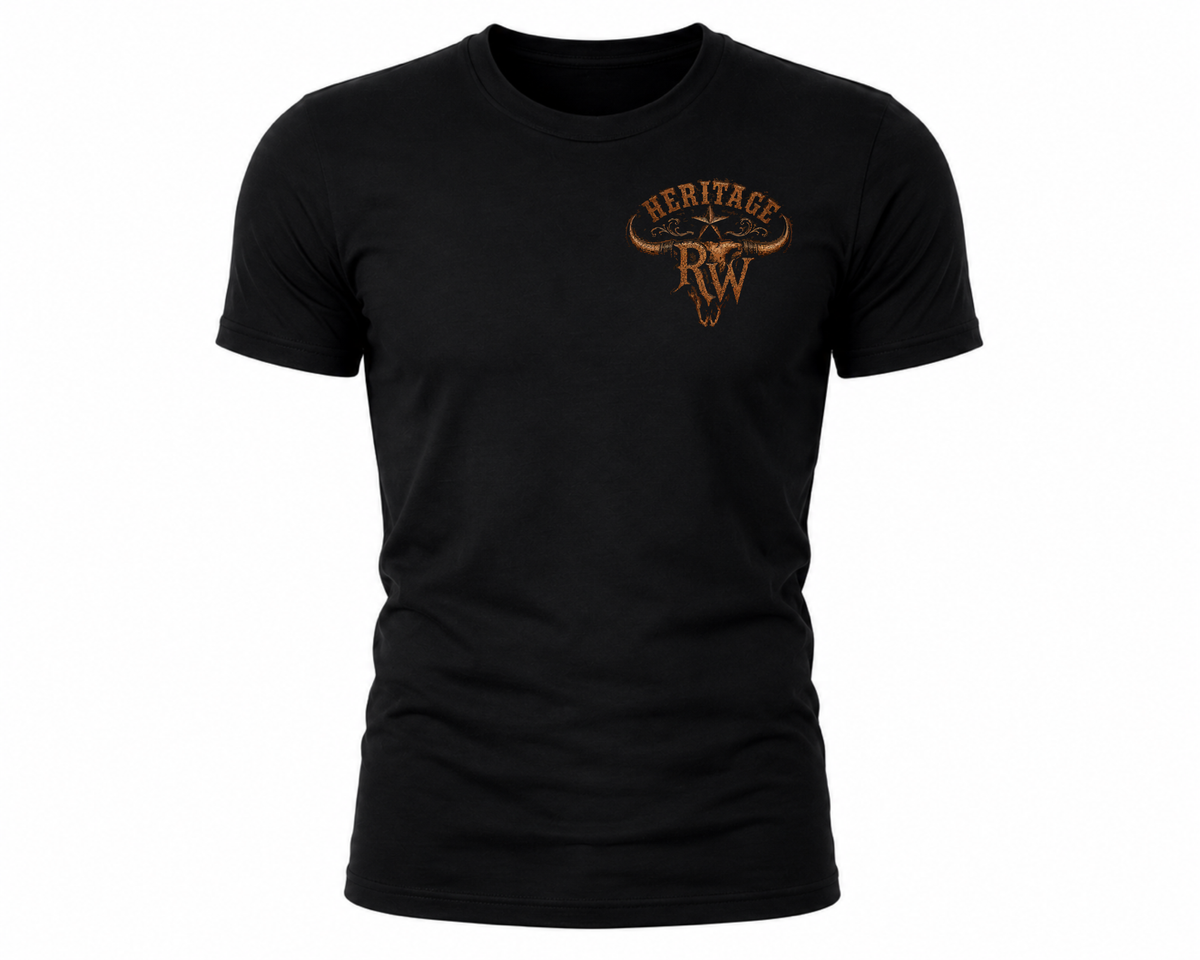 Rock Warriorz Heritage Collection Black T-Shirt