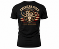 Rock Warriorz American Stock Black T-Shirt