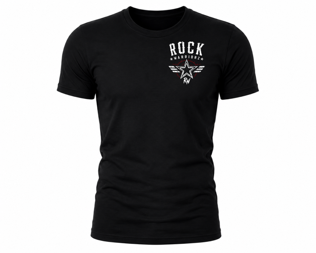 Rock Warriorz Live Loud Stay True Black T-Shirt