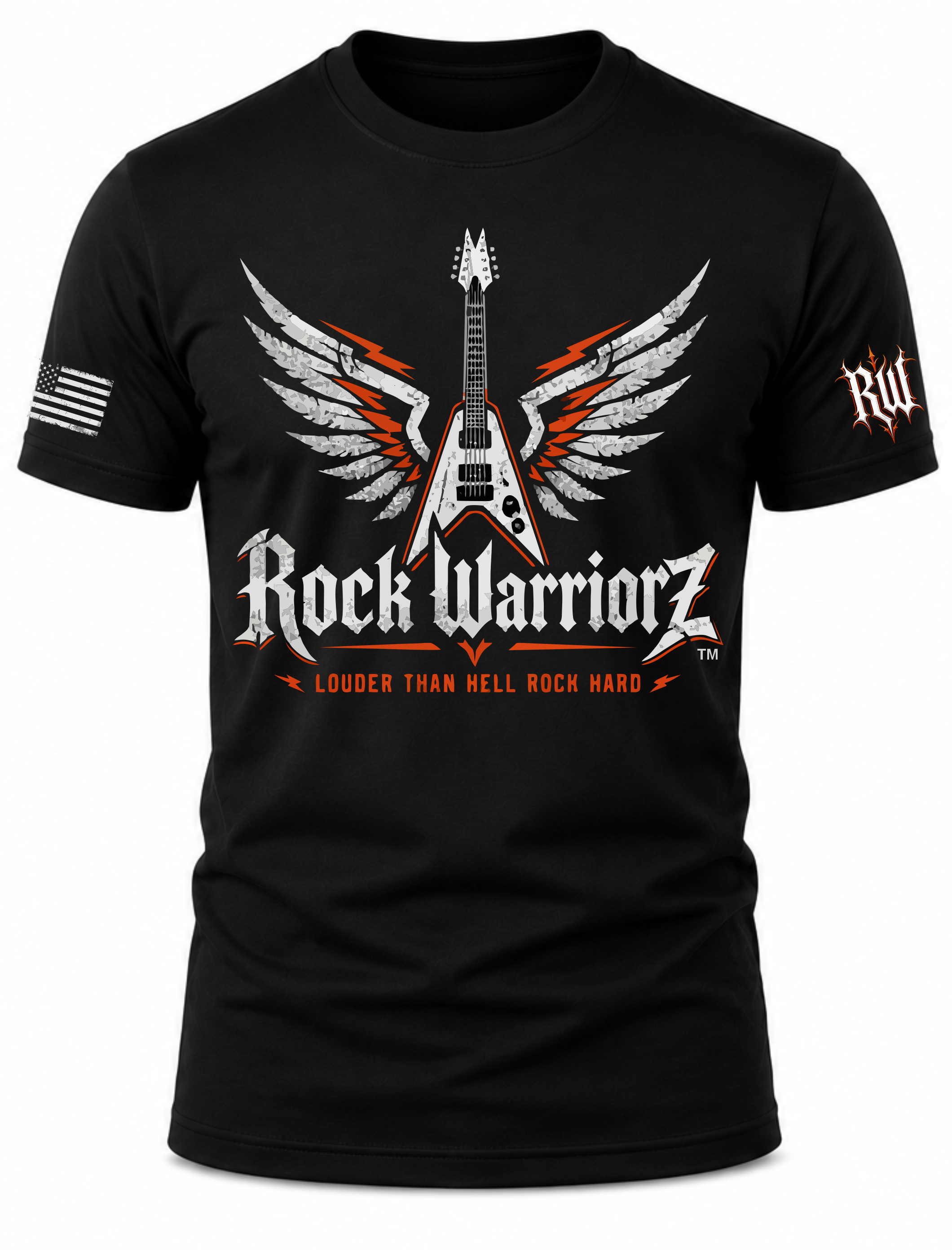 Rock Warriorz Guitar with Wings T-Shirt