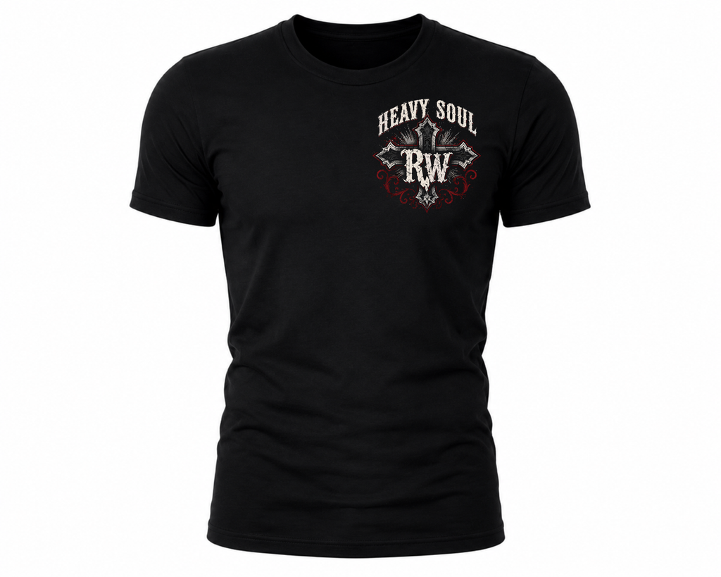 Rock Warriorz Heavy Soul Black T-Shirt