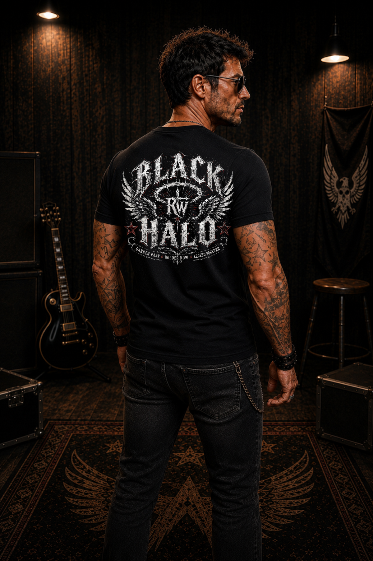 Rock Warriorz Black Halo T-Shirt