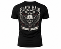 Rock Warriorz Black Halo Live Loud Stand Tall Black T-Shirt