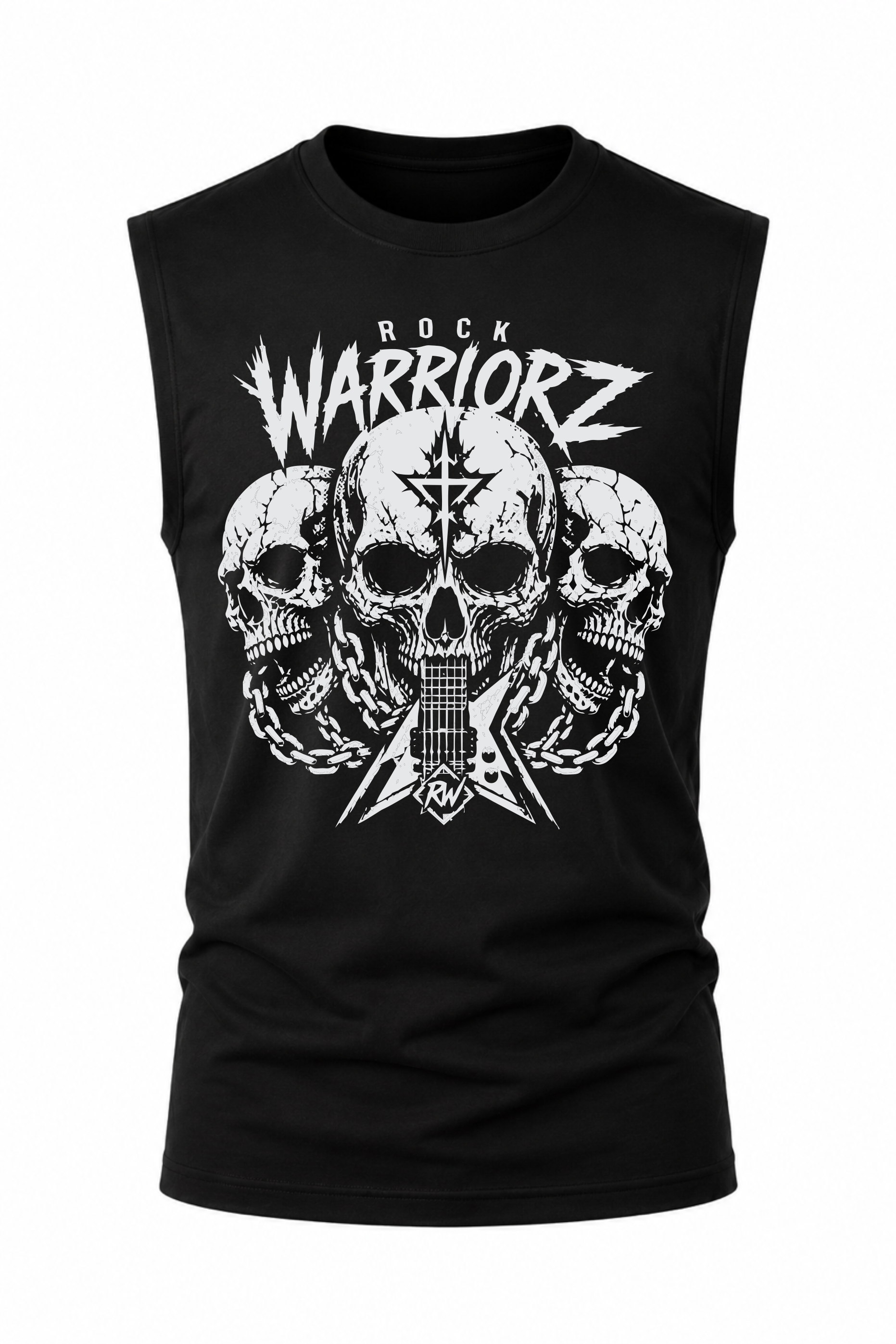 Rock Warriorz Skull Sleeveless T-Shirt