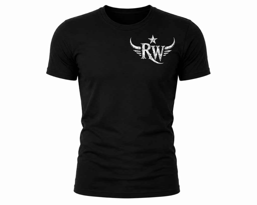 Rock Warriorz Cowboy Hell Black T-Shirt