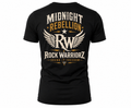 Rock Warriorz Midnight Rebellion Black T-Shirt