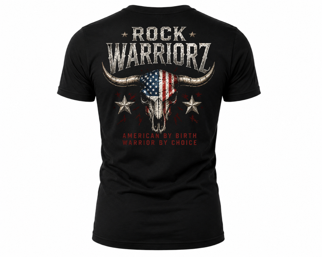 Rock Warriorz American by Birth Warrior by Choice