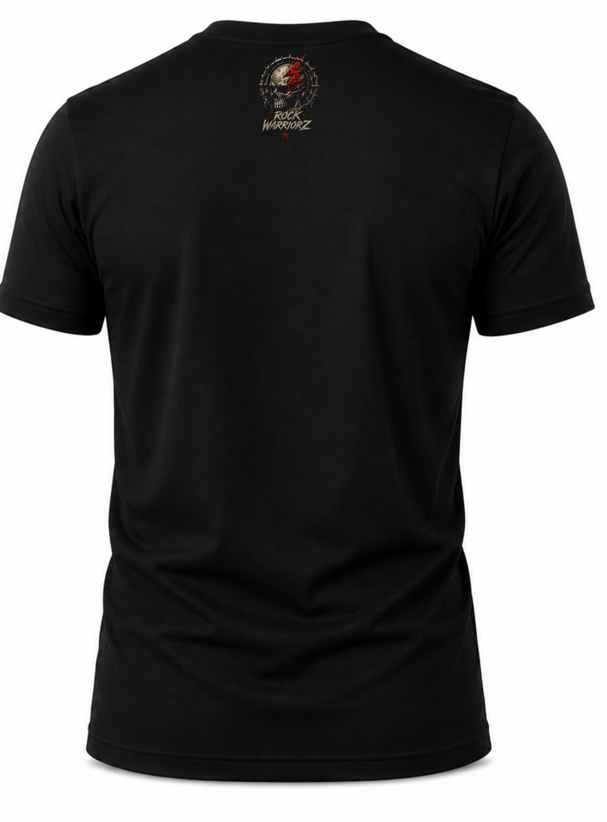 Rock Warriorz Live Loud Stay True Front and Back Yoke Logo