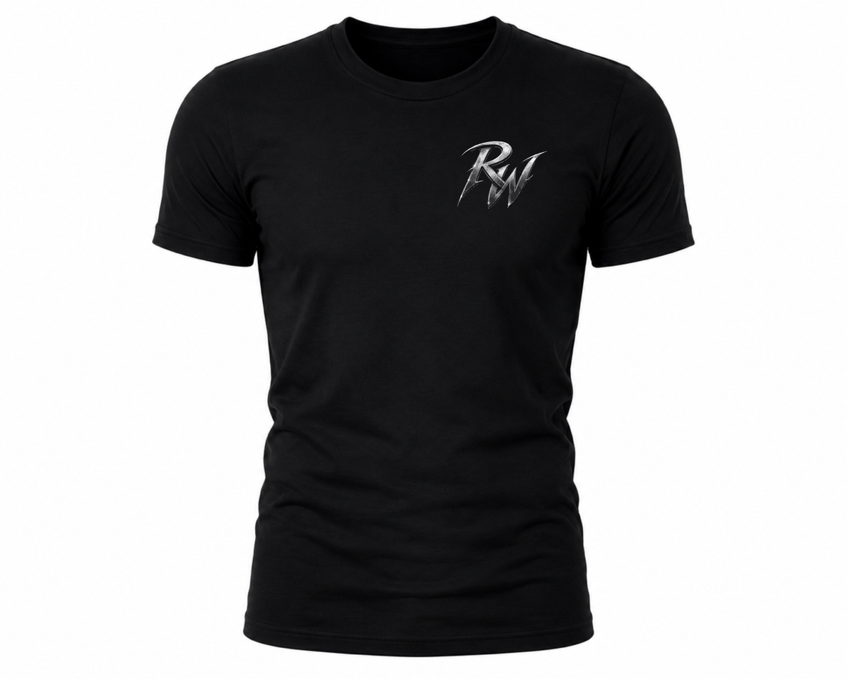 Rock Warriorz Skull wings Black T-Shirt