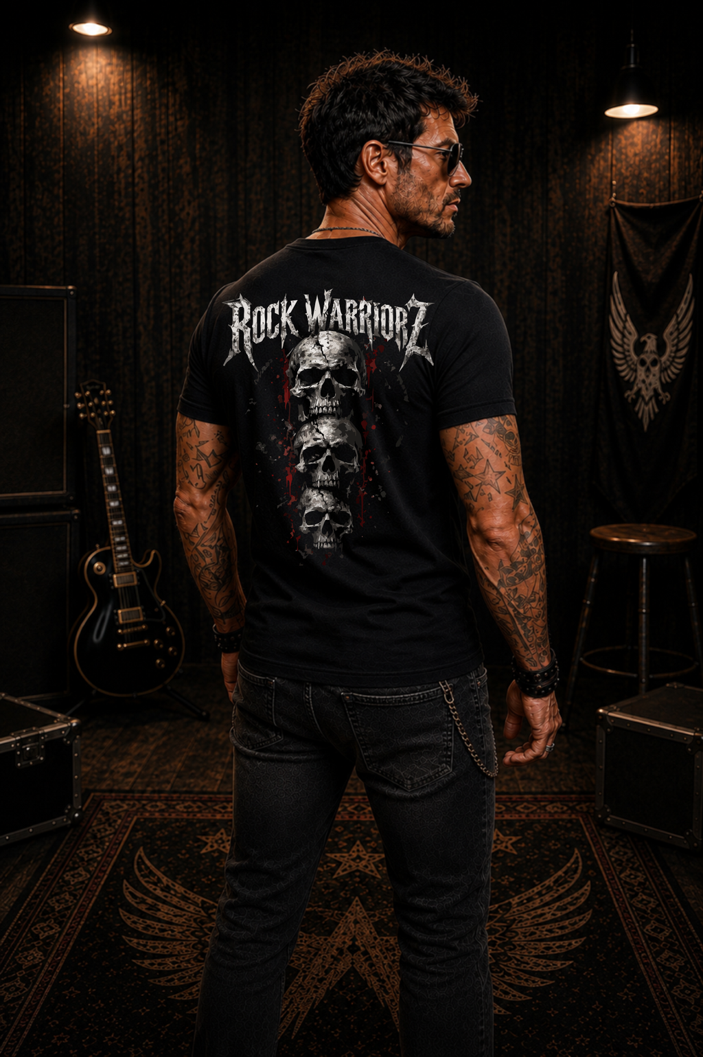 Rock Warriorz 3 Skulls