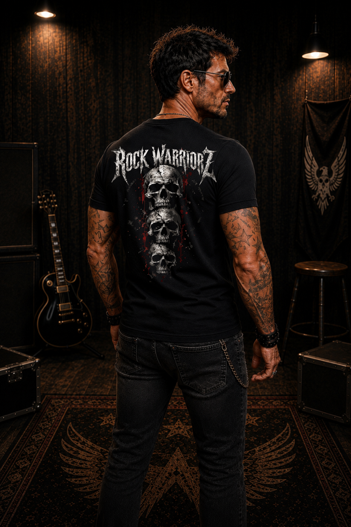 Rock Warriorz 3 Skulls