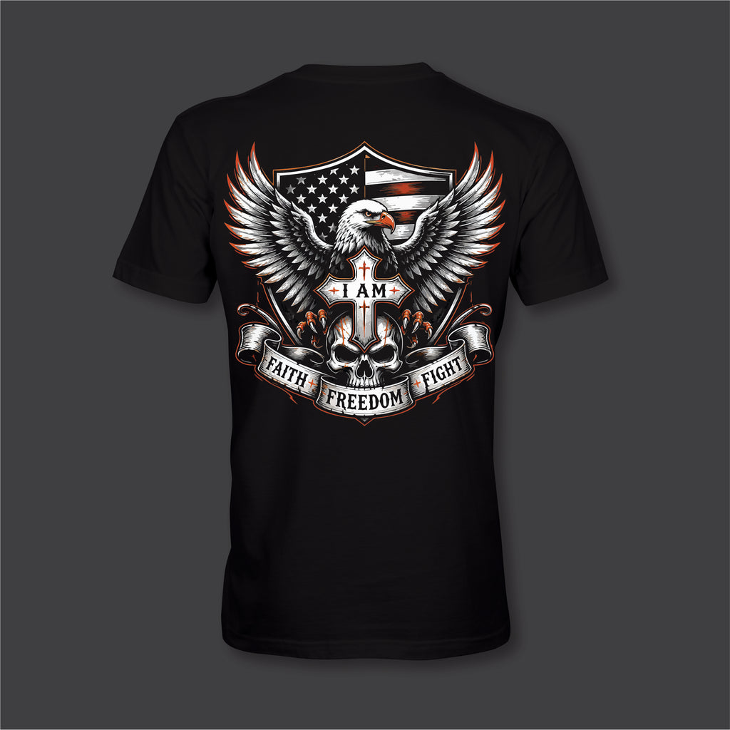 RW Faith Freedom Fight Front Back Logo