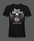 Rock Warriorz Rock Hard Live Fast Front Logo T-Shirt