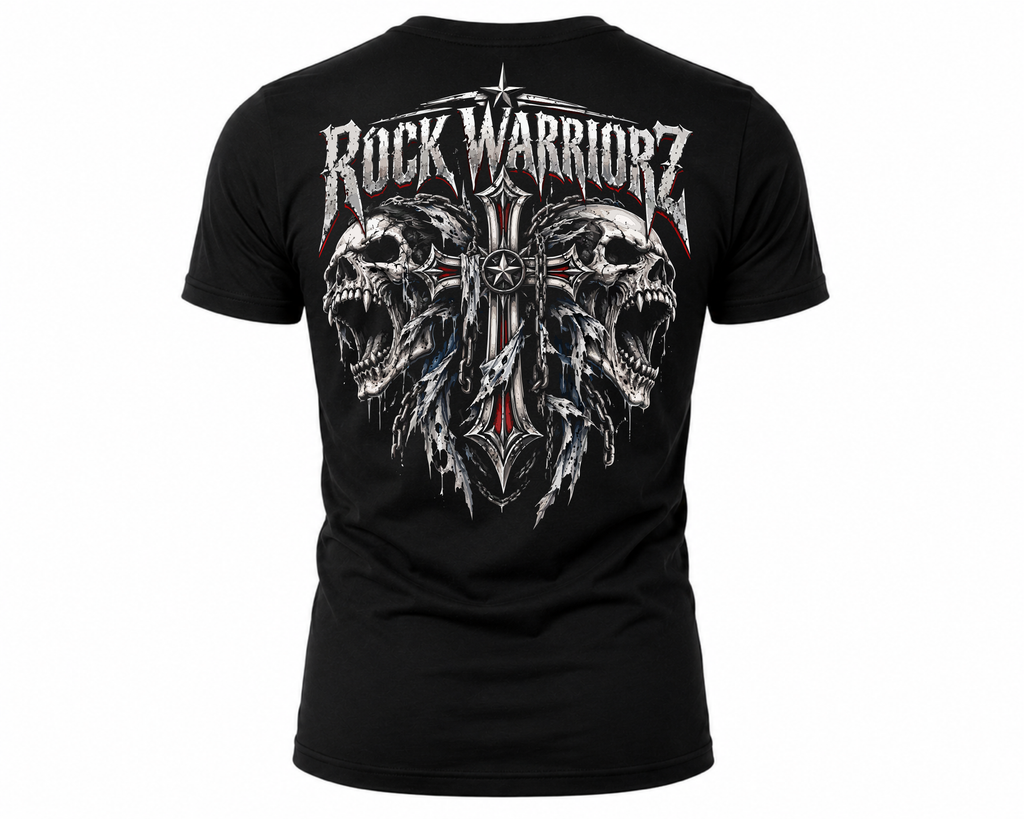 Rock Warriorz Cross & Skull