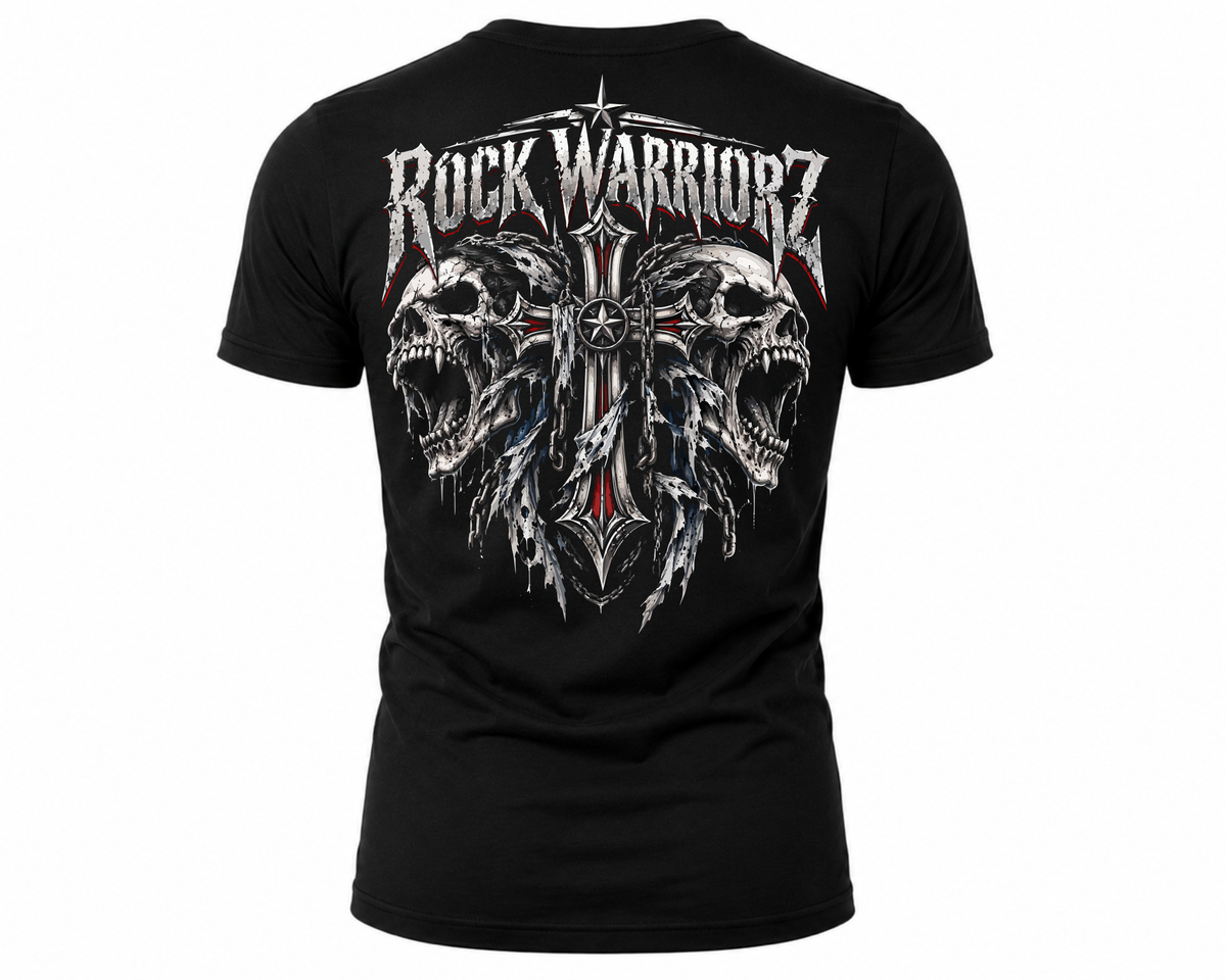 Rock Warriorz Cross & Skull