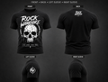 Rock Warriorz Front Left Sleeve and Back Youke T-Shirt