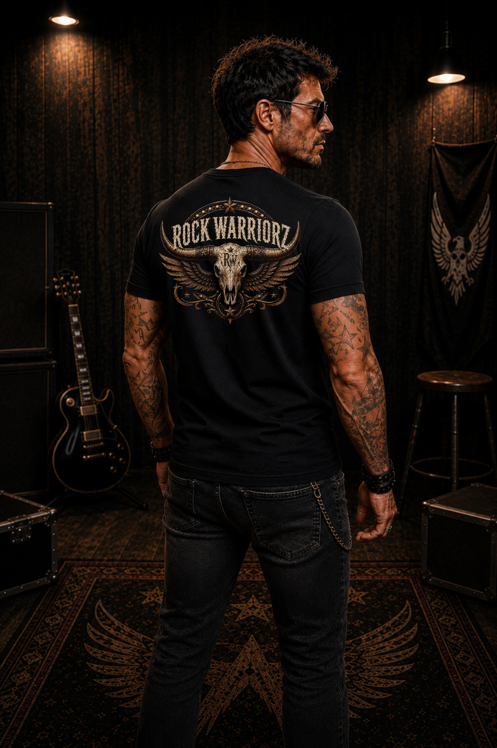 Rock Warriorz Bull Skull