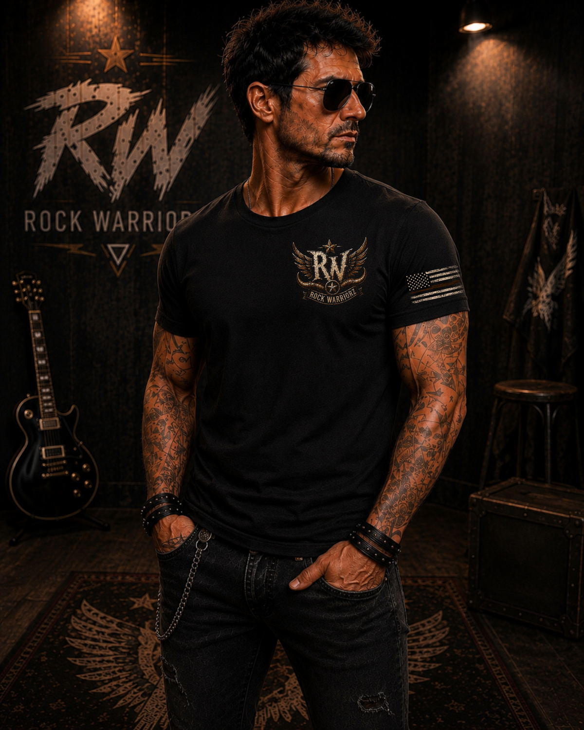 Rock Warriorz Bull Skull