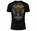 Rock Warriorz Loud Force Black T-Shirt