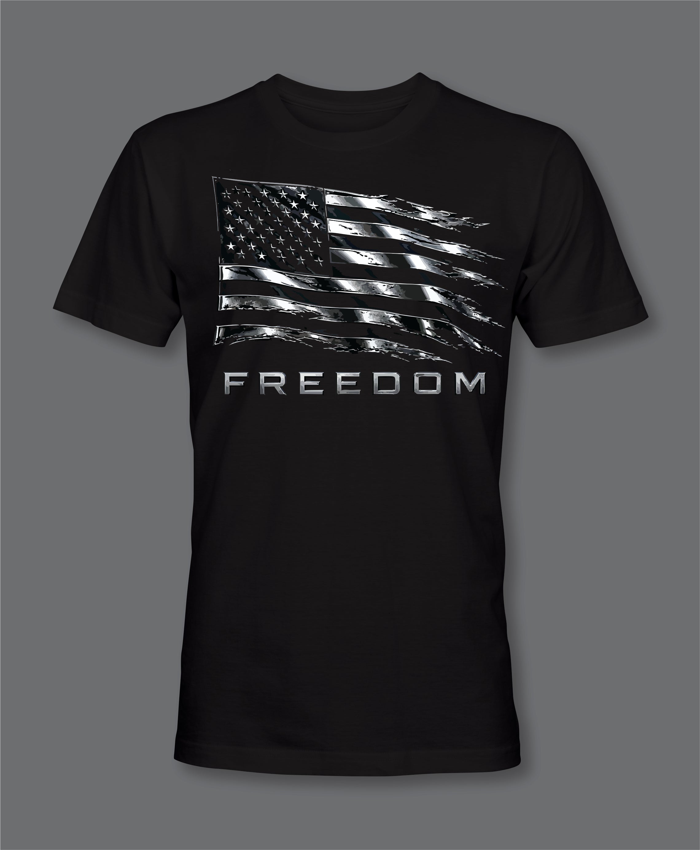 Freedom Flag Logo Front