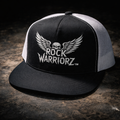 Rock Warriors Black/White Printed Hat